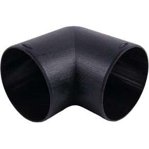 ZTUOAUMA 90 Degree 75mm OD Elbow Diesel Heater Air Duct Pipe Hose Outlet Connector Compatible with Eberspacher Webasto 5KW Air Diesel Parking Heaters
