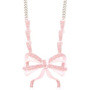Betsey Johnson Bow Dity Necklace