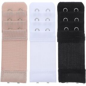 Healifty 6pcs Bra Extension Hook Bra Extenders 4 Hook Bra Converter Strap Bra Strap Clips Bra Clips for The Back Brassiere Extension Hooks Women Bra Extension Adjustable Extension Cord Miss