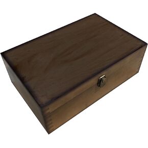 Navigators Compass Design Wooden Keepsake Box, Large Memory Box for Keepsakes, Decorative Storage Box for Memories, Jewelry, & Photos, Memorial Boxes for Men & Women