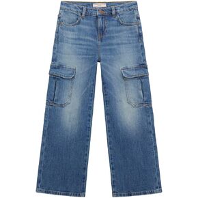 GUESS Boys' Eco Comfort Denim Straight Pants