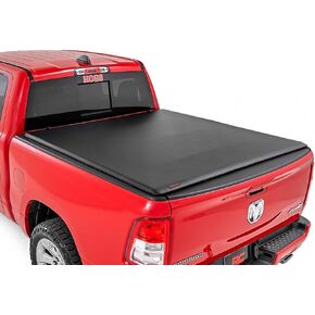 غلاف Tonneau Soft Rolly Soft Covement (2009-2018) 2500 (2010-2024)-حماية سرير شاحنة أنيق ومقاوم للطقس ، يناسب 6'4 سرير