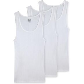 Reebok Mens Tank Top Undershirt - 3 Pack/5 Pack Breathable Cotton Mens Undershirts - Tagless Sleeveless Shirts for Men (S-XL)