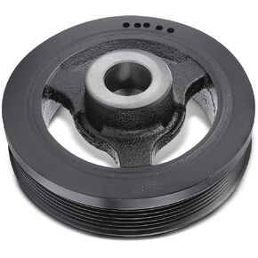 A-Premium Engine Harmonic Balancer Crankshaft Pulley Compatible with Dodge Charger 2006-2010, Challenger 2009-2010, Magnum 2005-2008 & Chrysler 300 2005-2010, SOHC 3.5L, Replace# 4792811AA