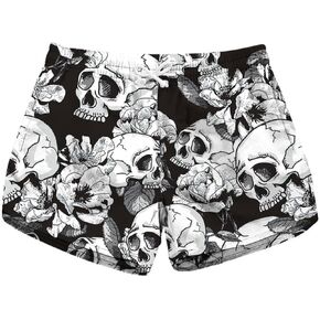 Alidamo Womens Board Shorts Surf Beach Party Swimswear Bottoms Ladies Swim Wear Quick Dry Elastic Daily