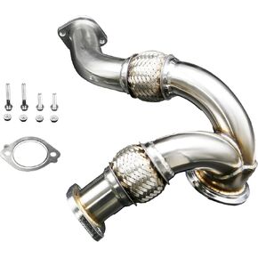 Turbocharger y-pipe up pipe kit with gasket for for Ford 6.0L Powerstroke Diesel 2003 2004 2005 2006 2007 استبدال 679-011 679-012 5C3Z6K854CA 1846581C1