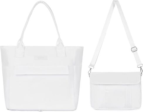 Tote Bag for Women Handbags Shoulder Crossbody Bags with Multiple Zipper Pocket for Work in Kuwait