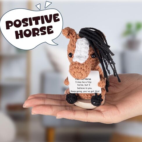 Seenelling Positive Mahjong Friends Crochet Gifts for Women Men Handmade in Kuwait