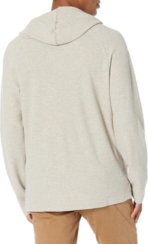 Amazon Essentials Men's Pullover Hoodie, Long-Sleeve Slub Thermal (Previously GoodThreads) in Kuwait