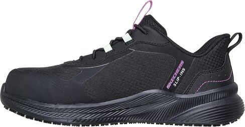 Skechers Women's Bungee Lace Athletic Hands Free-Slip-INS Carbix Carbix Industrial Shoe in Saudi Arabia