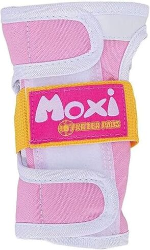 187 وسادة Killer Pads للركبة أثناء التزلج، ووسادات للكوع، وواقيات للمعصم، مجموعة مكونة من ستة قطع، كركديه، صغيرة/متوسطة in Kuwait