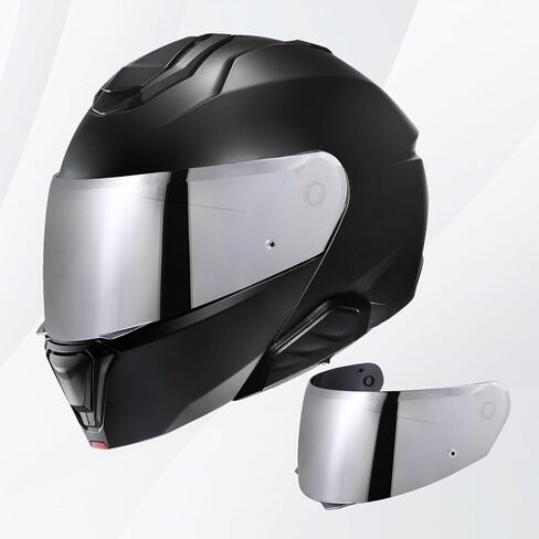 VCOROS I90 Helmet Shield Replacement, I90 Helmet Visor Shield Compatible with HJ-33 Helmet Accessories (Clear) in Kuwait
