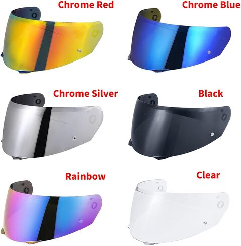 VCOROS I90 Helmet Shield Replacement, I90 Helmet Visor Shield Compatible with HJ-33 Helmet Accessories (Clear) in Kuwait