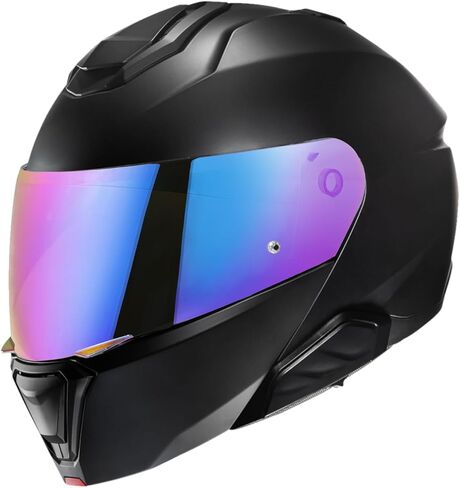 استبدال درع الخوذة Vcoros I90 ، I90 خوذة درع متصل بملحقات خوذة HJ-33 (Chrome Silver) in Kuwait