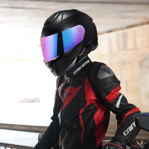 استبدال درع الخوذة Vcoros I90 ، I90 خوذة درع متصل بملحقات خوذة HJ-33 (Chrome Silver) in Kuwait