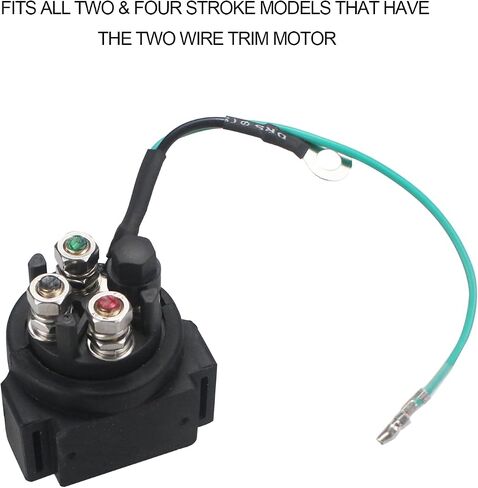 Power Trim Tilt Relay 6E5-81950-00 6E5-8195A-00 6E5-8195B-01 Fit for Yamaha 115-200 HP 91-04 for Suzuki 35-150hp 88-01 Outboards Replace 38410-94551 38410-94550 38410-94552 (Blue) in Kuwait