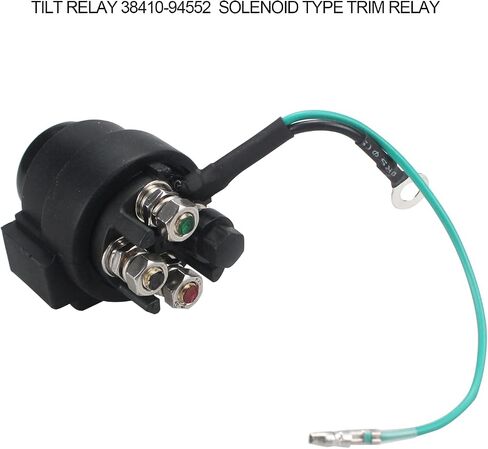 Power Trim Tilt Relay 6E5-81950-00 6E5-8195A-00 6E5-8195B-01 Fit for Yamaha 115-200 HP 91-04 for Suzuki 35-150hp 88-01 Outboards Replace 38410-94551 38410-94550 38410-94552 (Blue) in Kuwait