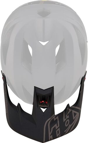 Troy Lee Designs STAGE Helmet Visor SIGNATURE, Red in Saudi Arabia