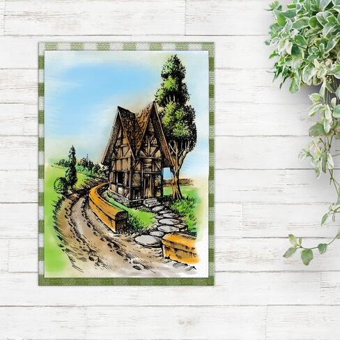 Butterfly Clear Stamps for Card Making Decorative Animals Stamp Lace Flower Background Transparent Silicone Stamps for DIY Scrapbooking Supplies Embossing Paper Card Album Decoration Craft in Kuwait