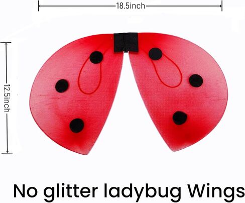 4 PC Girls Fairy Wings Butterfly Costume Set with Wings, Tutu, Wand & Halo in Saudi Arabia