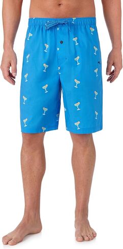 Tommy Bahama - Men's Essential Printed Lounge Short, Woven Pajama Shorts for Sleep or Lounge in Kuwait