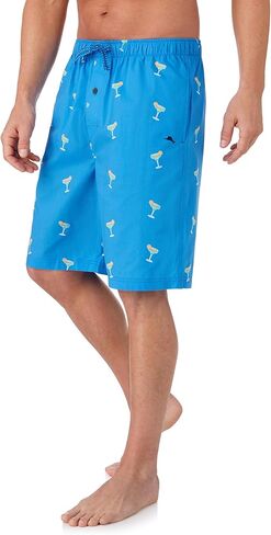 Tommy Bahama - Men's Essential Printed Lounge Short, Woven Pajama Shorts for Sleep or Lounge in Kuwait