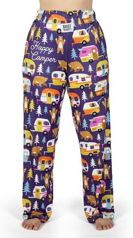 BRIEF INSANITY Lounge Pajama Pants - Comfy Lightweight Unisex Bottoms with Pockets - Soft Luxury Loungewear for Men & Women in Saudi Arabia