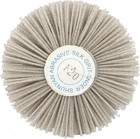 uxcell 6mm Shank 82mm Dia Head 240 Grit Abrasive Nylon Wheel Brush Grinding Tool in Saudi Arabia