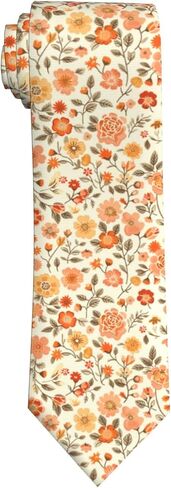 Dekifnhg Floral Men's Tie Funny Neckties Wedding Holdy Homts in Kuwait