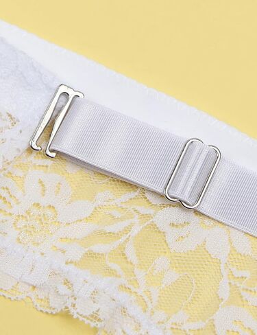 أحزمة الرباط Ohyeahlady مع 4 أحزمة عتيقة مشبك Clasp لجوارب شبكة بالإضافة إلى Lingerie Size XS-4XL in Kuwait
