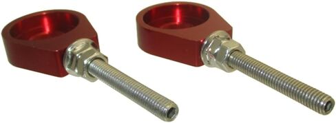 6061-T6 Billet Aluminum Chain Adjusters For Honda CRF50 CRF70 CRF110 CRF125 Z50J KLX110 KLX 110 All Years And Models Monkey Pit Dirt Bike (Red) in Saudi Arabia