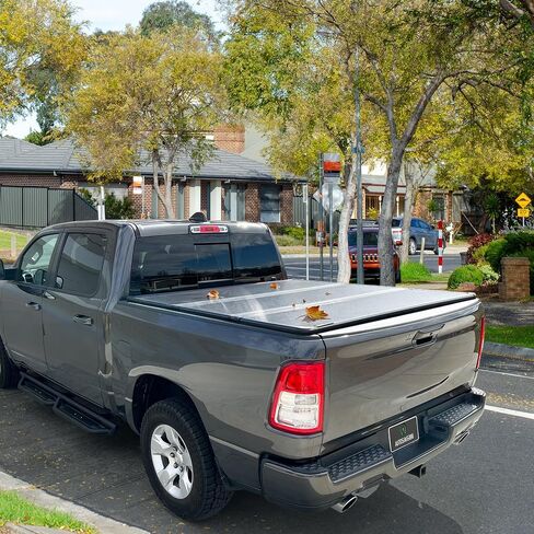 AUTOSAVER88 FRP Hard Tri-fold Truck Bed Tonneau Cover Compatible with Jeep Gladiator JT 2020 2021 2022 2023 2024 2025 5 ft Bed with Trail Rail System in Saudi Arabia