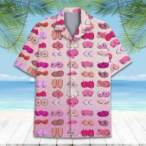 Pineapple Hawaiian Shirt for Men Women, Leopard Pineapple Button Down Shirt Mens Casual Short Sleeve Shirt in Kuwait