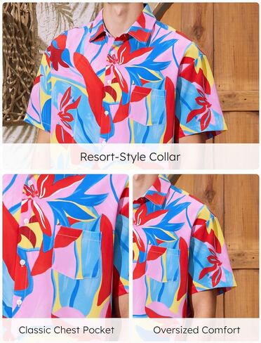 PATPAT Couples Matching Hawaiian Outfits: Beach Vacation Tropical Print Women Spaghetti Strap Maxi Dress or Men Cruise Shirt in Saudi Arabia