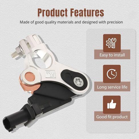 4692269AI Battery Current Sensor Fit for 2011-2016 Chrysler 200 300/2011-2016 Jeep Wrangler Cherokee/2013-2017 Dodge Ram 1500 2500 3500 Charger Journey Challenger Viper/2013-2019 Fiat 500#4692269AG in Kuwait