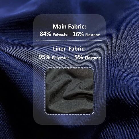 Womens 3/5" Swim Shorts High Waisted Board Shorts Bathing Suit Bottoms in Kuwait