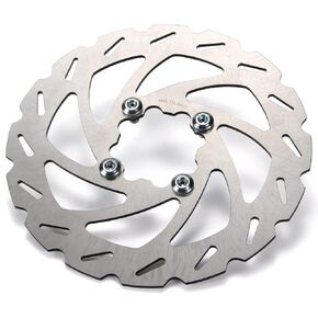 ATV Brake Rotor Rear Disc with Bolts for Yamaha Banshee 350 1987-2006,Big Bear 350 4x4 1999,Warrior 350 1988-1989,Wolverine 350 1995-2005,Raptor 660R 2001-2005,Blaster 200 1988-2006
