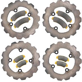 CFMoto ZForce 950/800 2020-2024 Ridge Rider Rotor and Pad Kit Full Vehicle Set (Ceramic Pad & Rotor Set)