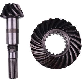 HOLDWELL Ring Gear And Pinion Bevel Gear TA020-12013 TA02012013 Compatible with Kubota L2800 L2900 L3010 L3300 L3400 L3410 L3700
