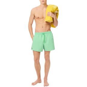 Lacoste Men's Lightweight Monochrome Swim Trunks