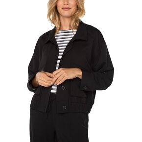 Liverpool Women's Utility Jacket with Cinch Hem