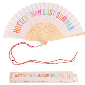 Fisura – Original folding fan with messages. Handheld folfing fan for women wedding, party, birthday, gift.
