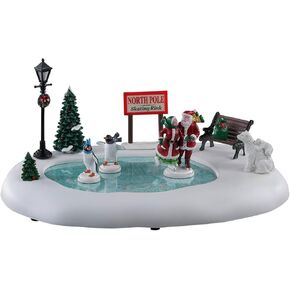 North Pole Skating Rink, Battery Operated (4.5V) #14837
