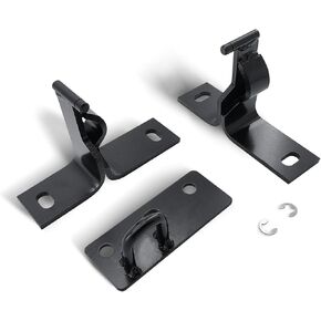 أقواس مقعد خلفية-أضعاف مع طية متوافقة مع Jeep Wrangler YJ 1987-1995 و CJ 1976-1986