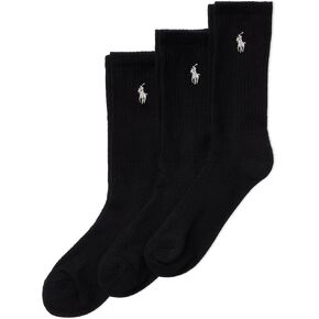 POLO RALPH LAUREN Women's Microfiber Double Tab No Show Sock 3 Pair Pack