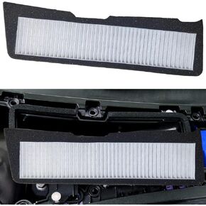 Air Intake Filter Compatible with Tesla Model 3 2021-2024, Air Inlet Vent Filter Accessories Cabin Air Vent Intake Element Cotton Strong Filtering Ability for Model 3 2021-2024 Version, 1 Pack