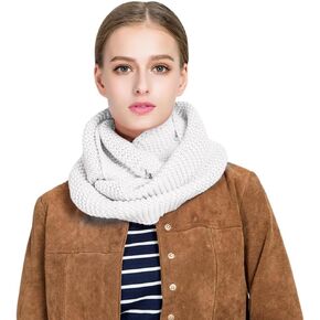 Belsen Winter Soft Unisex Chunky Knit Circle Loop Infinity Scarf Fashion Neck Warmer Scarf