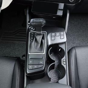 تغطية العتاد youtoocar ABS ABS Auto Shift Gear Cover Car Knob Gear Stick Protector مع Kia Sorento 24-25 Kia Carnival 25 Kia K4 25 Kia K5 25 Kia Sportage 26 Accessories (الحبوب الخشبية)