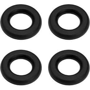 4Pcs Car Rubber Muffler Exhaust Hanger Bushing 4437668 Replacement Part 175538 Exhaust Hanger Rubber 62mm OD 32mm ID Compatible with Peugeot Compatible with Citroen Compatible with Fiat