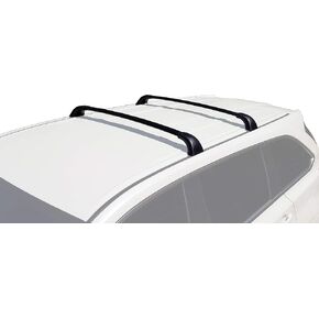 BRIGHTLINES All Metal Cross Bars Roof Racks Replacement for 2014-2019 Toyota Highlander (Highlander XLE Limited & SE, Black)